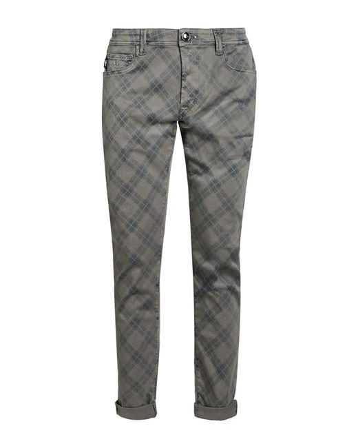 Tramarossa Gray Jeans Cotton, Polyester, Elastane for men