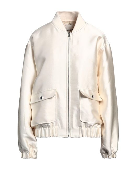 Sandro White Jacket