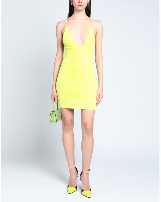 DSquared² Yellow Mini Dress