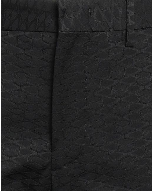 PT Torino Black Pants Polyester