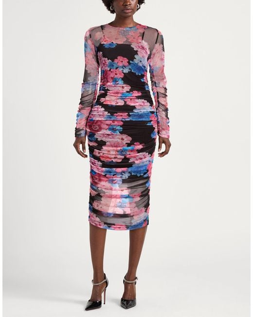 Gaelle Paris White Midi Dresses