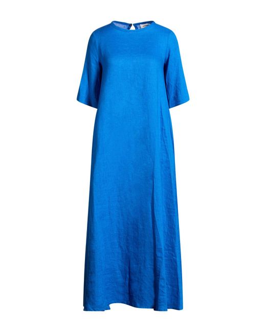 Ottod'Ame Blue Maxi Dress