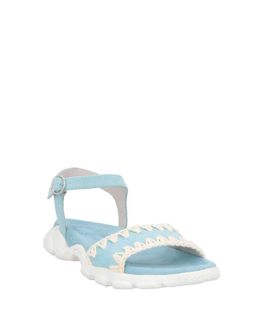 Mou Blue Sandals