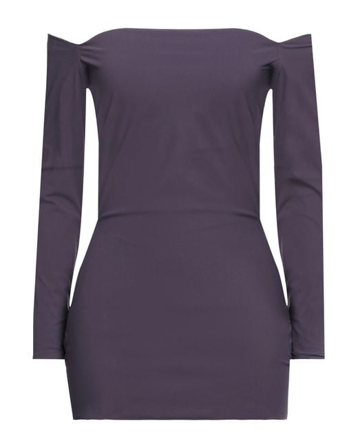 La Petite Robe Di Chiara Boni Purple Top