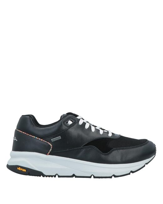 Paul Smith Leather Trainers in Black 