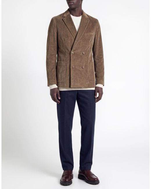 Officine Generale Brown Blazer for men