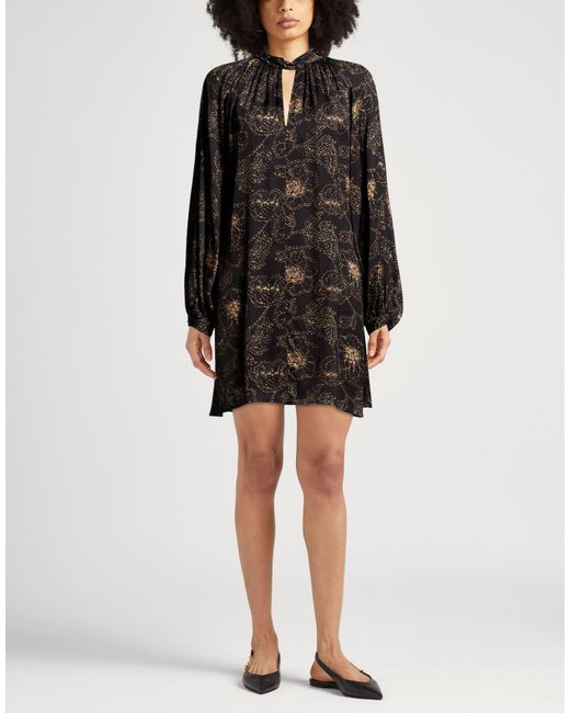 Ottod'Ame Black Mini Dress Viscose