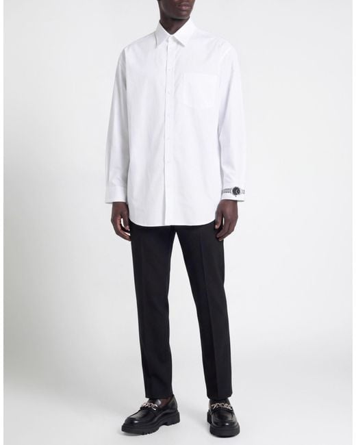 Moschino White Shirt Cotton for men