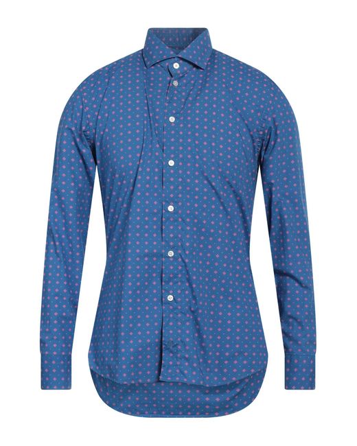 BASTONCINO Blue Shirt for men