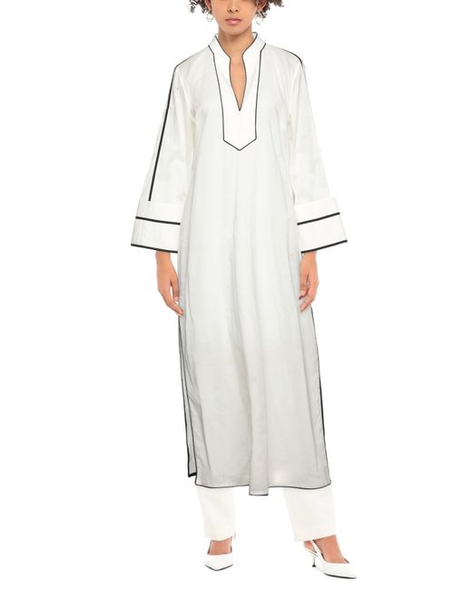 Tory Burch White Midi Dresses
