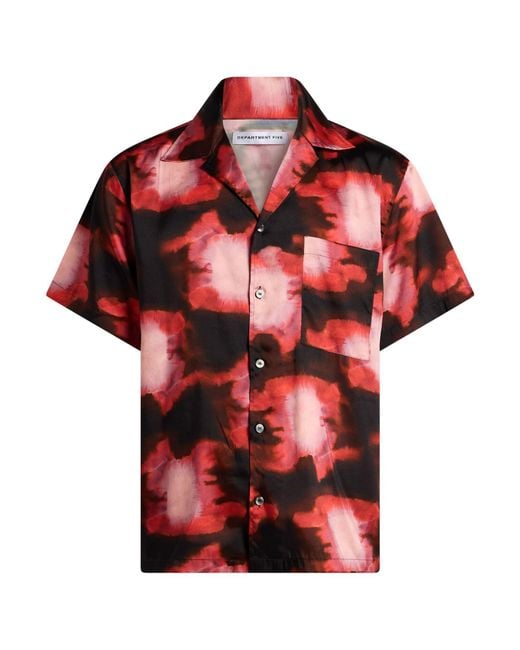 Department 5 Red Shirt Polyester for men