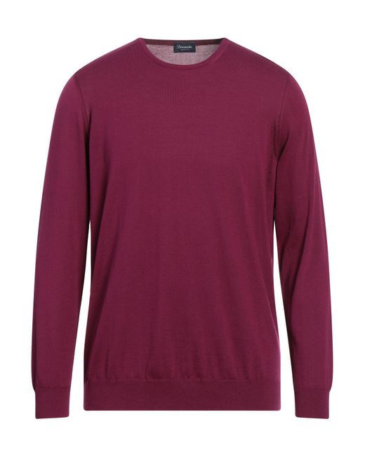 Drumohr Red Jumper for men