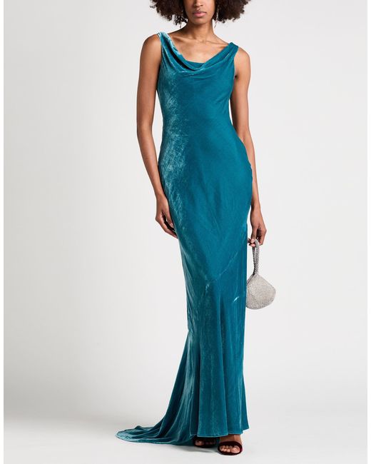 Saloni Blue Maxi Dresses