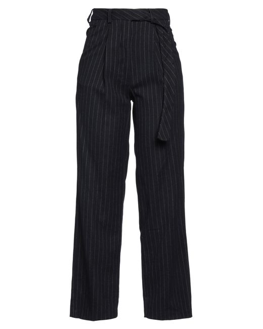 Silvian Heach Blue Pants Polyester, Viscose, Elastane