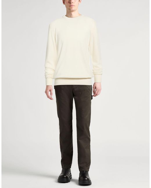 Lardini White Sweater Cashmere for men
