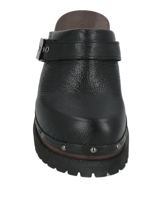 Scholl Black Mules & Clogs