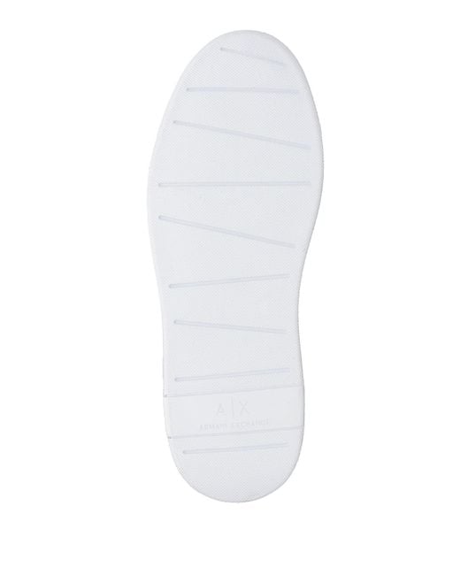 ARMANI EXCHANGE White Trainers for men