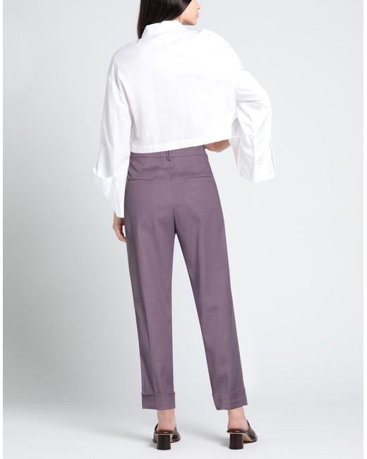 Brunello Cucinelli Purple Trouser