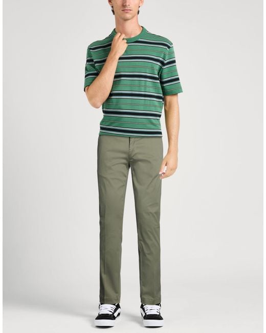 Liu Jo Green Pants Cotton, Elastane for men