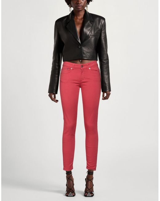 Dondup Red Jeans
