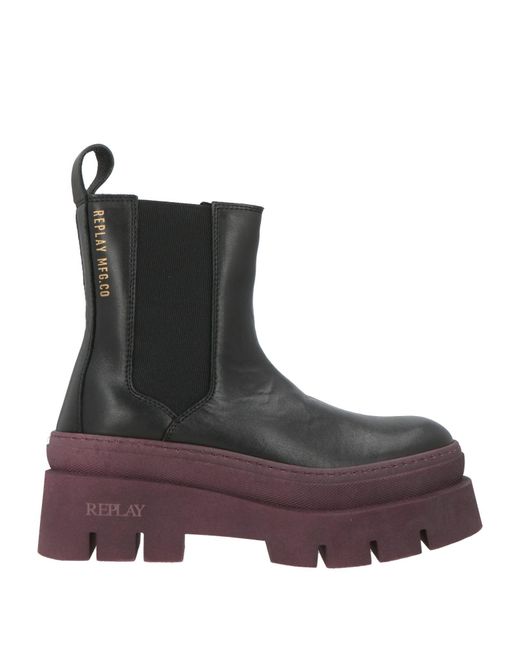 Replay Brown Stiefelette