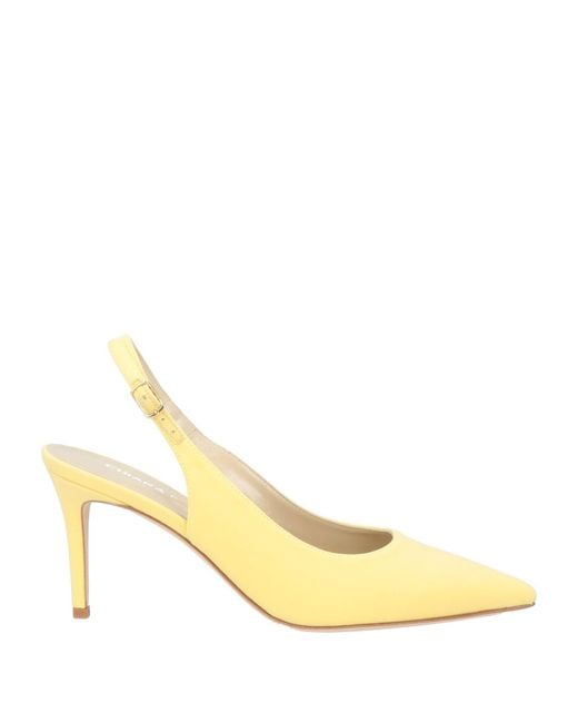 La Petite Robe Di Chiara Boni Metallic Pumps