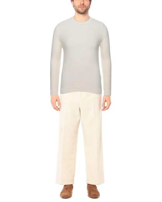 Daniele Alessandrini White Sweater Cotton for men
