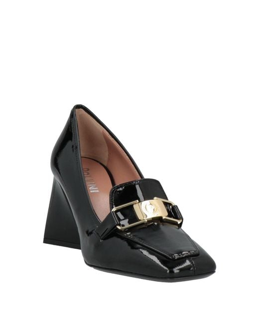 Pollini Black Mokassin