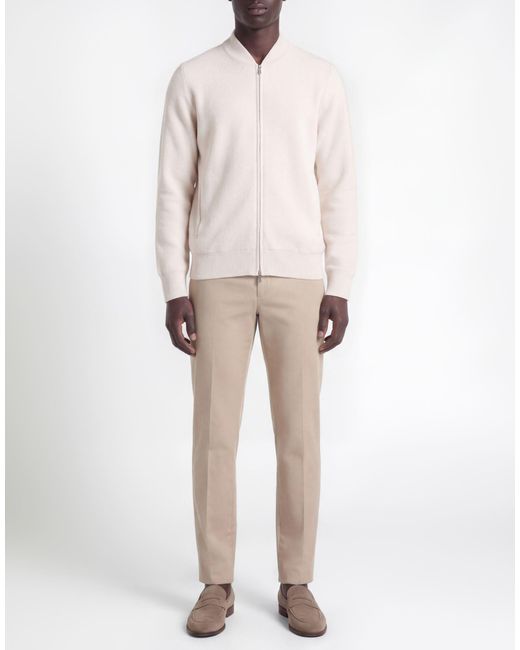 Gran Sasso White Cardigan Virgin Wool, Cashmere, Viscose for men