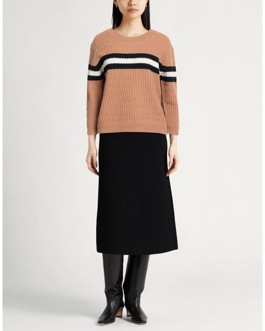Marella Brown Sweater Wool