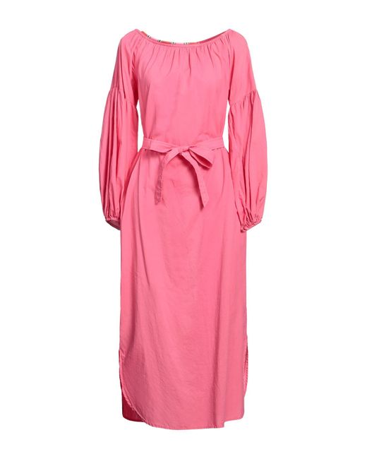 Bazar Deluxe Pink Midi Dress