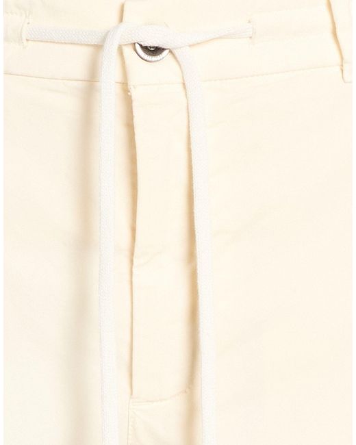 Peserico Natural Pants Cotton, Lyocell, Elastane for men