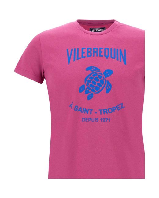 Camiseta Vilebrequin de hombre de color Pink
