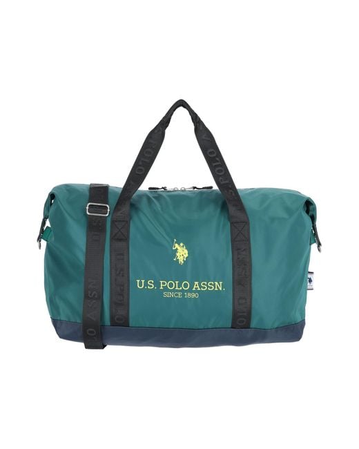 U.S. POLO ASSN. Green Duffel Bags