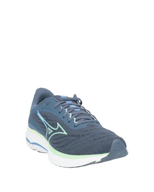 Mizuno Blue Sneakers Textile Fibers for men