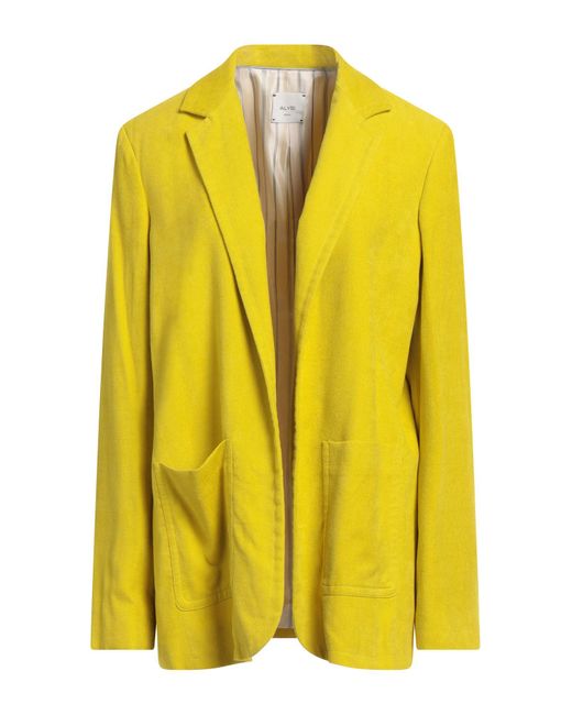Blazer Alysi en coloris Yellow