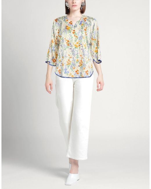 Shirtaporter Metallic Top Silk, Elastane