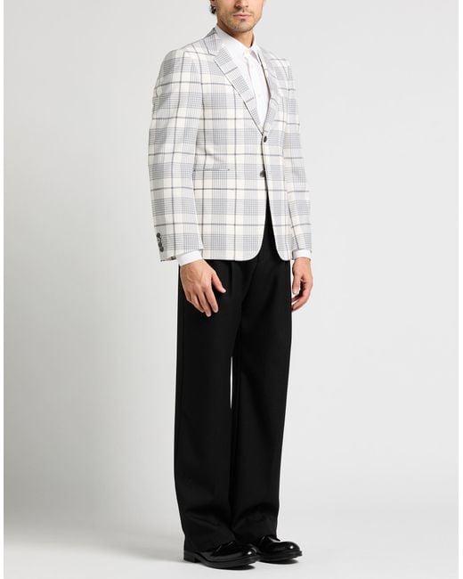 Thom Browne Gray Blazer Wool for men