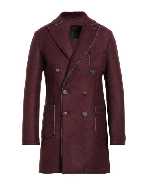 Cappotto di Bob in Purple da Uomo
