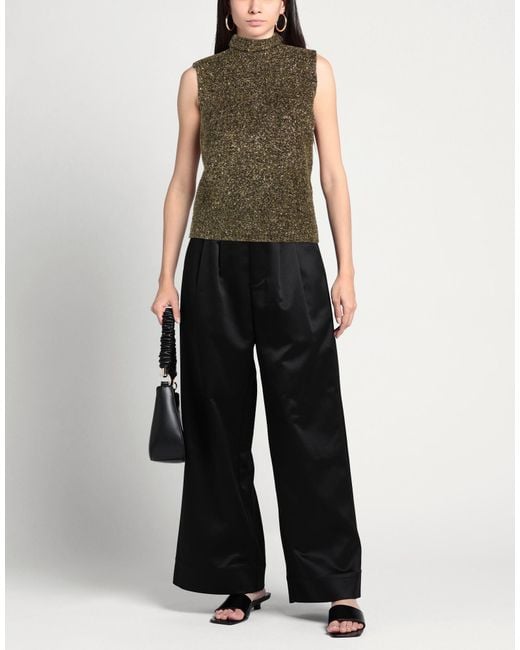 Rohe Green Turtleneck Polyamide, Metallic Fiber, Mohair Wool, Wool, Elastane