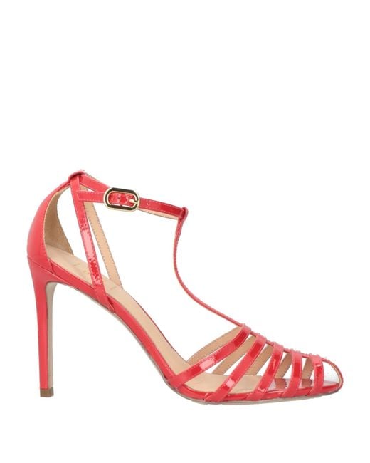 GOLD&ROUGE Pink Sandals Leather