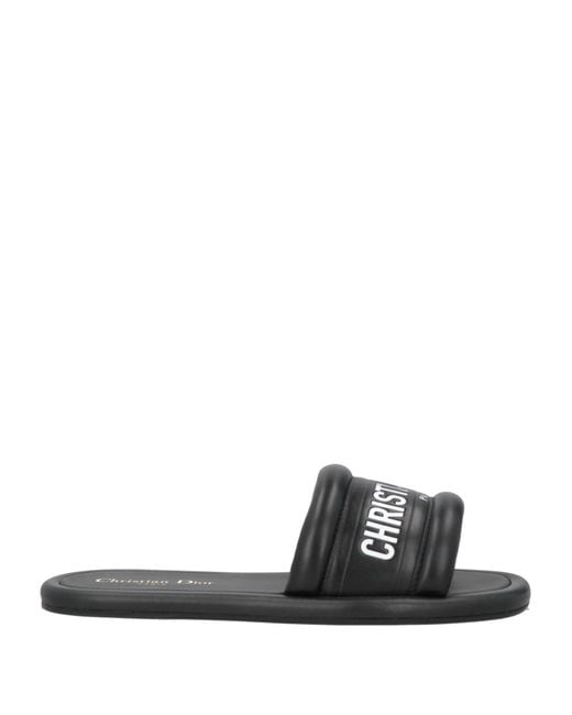 Dior Black Sandals Lambskin