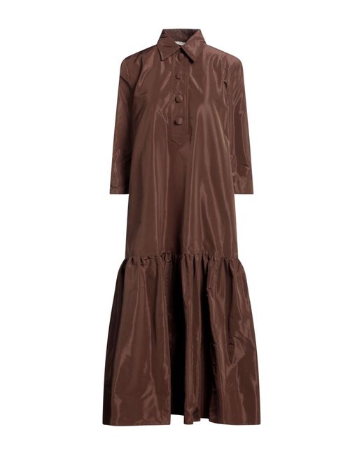 Jucca Brown Midi Dress