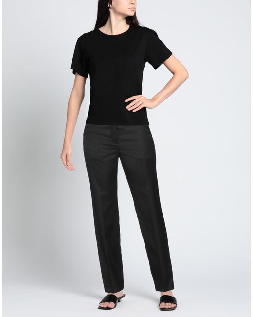 By Malene Birger Black Pants Polyester, Viscose, Elastane