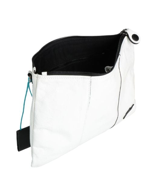 Gabs White Cross-Body Bag Calfskin