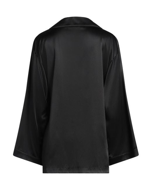 Max Mara Black Shirt Silk