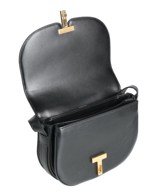 Tom Ford Black Cross-Body Bag Calfskin