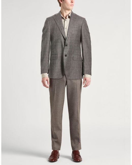 Tombolini Gray Blazer Virgin Wool for men