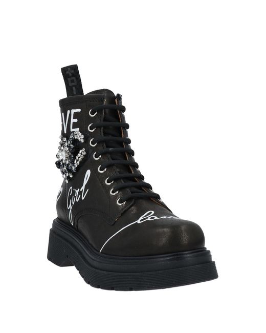 GIO+ Black Ankle Boots