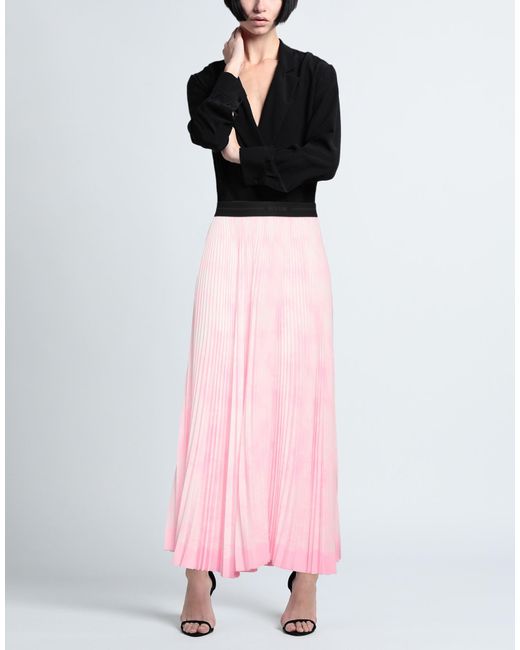 MSGM Pink Maxi Skirt